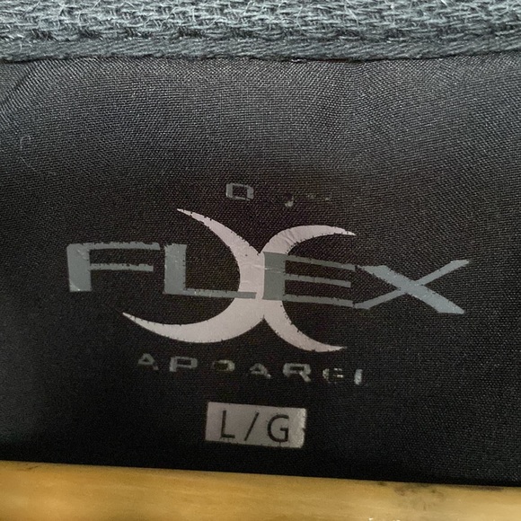 Flex Apparel Black Fall/Winter Coat/Jacket - Black -Size Large - Picture 6 of 13